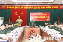 Hội đồng Thi đua - Khen thưởng Quân khu phiên họp cuối năm 2025